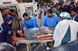 Roadside bomb targeting police kills 7 people, including 5 children, in southwest Pakistan