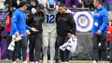 Rams receiver Puka Nacua briefly leaves game vs. Ravens with a foot injury | AP News