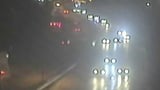 Major motorway CLOSED after horror crash between two cars and two lorries with debris across carriageway &...