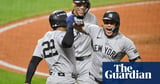 Yankees one win from World Series after wild Game 4 win over Cleveland in ALCS