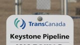 Keystone oil pipeline shut down after a rupture in rural North Dakota
