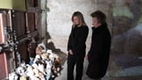 Moment Princess Anne delivers teddy bear identical to one daughter Zara owned as tribute to killed Ukrainian children