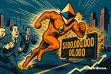 Faster Than Apple, Faster Than Bitcoin: Ethereum Hits $500 Billion