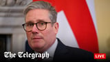 Economy shrinks in blow for Starmer - latest updates