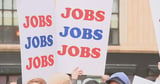 Crowds gather at Philadelphia City Hall ahead of possible legislation on Sixers arena