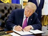 Trump keeps teasing a third term, but is suddenly talking like a president on his way out