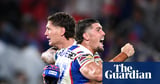 Knights stun Panthers to book NRL grand final berth after Nathan Cleary suffers compound fracture