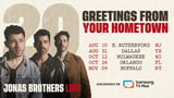 Jonas Brothers to Continue Livestreaming ‘JONAS 20’ Tour on Samsung TV Plus