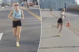 US track star cost half marathon national title, $20K prize after being mistakenly led off course