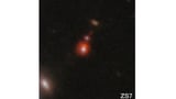 Webb telescope uncovers merger of two massive black holes from early universe