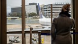 A United Airlines Boeing plane landed with a missing panel