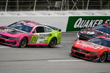 Lightning and rain cause delay with Blaney leading NASCAR Cup Series race in Atlanta | AP News