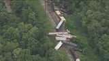 Freight train derails in Bensalem; residents urged to shelter in place