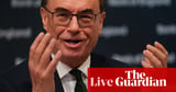UK must rebuild trade relationship with EU, says BoE boss; China-US shipments slump – business live