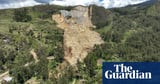 Papua New Guinea: satellite images reveal scale of landslide as rescuers face ‘grim’ scenes