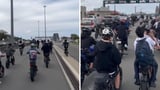 Fury over e-bike hoons’ Harbour Bridge ride