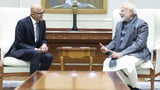 PM Modi meets Microsoft's Satya Nadella, discusses tech, innovation and AI