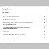 Now, OpenAI's ChatGPT remembers details to offer personalised experience