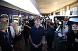 Burnham and European leaders arrive in Kyiv on Ukrainian Independence Day | AP News