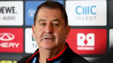 Coach storms off over journos questions