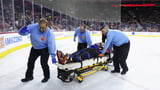 NHL referee Mitch Dunning communicative, can move extremities following violent collision