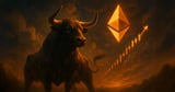 Traders are bullish on ETH as price begins to catch up with the tech