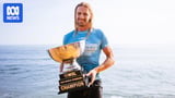 Kai Ellice-Flint wins WSL men's longboard title in El Salvador on board he shaped himself
