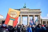 Tens of thousands protest against far-right ahead of Germany election