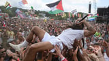 BBC condemned for breaching standards over anti-Israel rants by rappers Bob Vylan in primetime Glastonbury gig broadcast