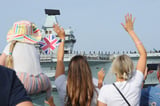 'Excited' families gather in droves to greet 'awesome' HMS Prince of Wales sailors returning to Portsmouth