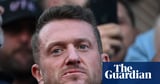 Police stop Tommy Robinson on his way back to London from Russian trip