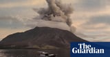 Indonesia volcano: thousands evacuated amid spreading ash and tsunami fears