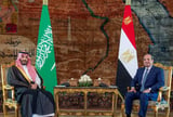 Egypt’s el-Sisi meets MBS, backs Saudi call for secure Red Sea navigation