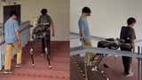 A Chinese research team has developed an external robot that transforms humans into four-legged centaurs.