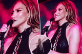 Jennifer Lopez discovers massive cricket crawling up her neck mid-performance in shocking video