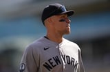 Yankees slugger Aaron Judge to miss most or all of rest of regular season with a right calf strain | AP News