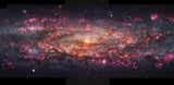 Sculptor galaxy image provides brilliant details that will help astronomers study how stars form