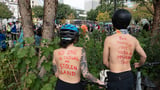Throngs of naked Portland bike riders offer a counternarrative to Trump's about hometown