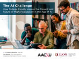Elon/AAC&U national survey: 95% of college faculty fear student overreliance on AI