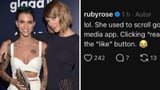 Ruby Rose drops Taylor confession online