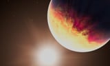 Scientists show how a planet gets roasted by extreme heat