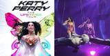 #SHOWBIZ: Katy Perry nearly falls from mid-air butterfly prop after malfunction during show