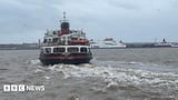 Ferry crosses the Mersey on final voyage after 66 years in service