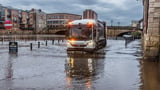 Storm Kathleen batters Brits with 70mph gales as flights grounded while others enjoy ice cream at the...