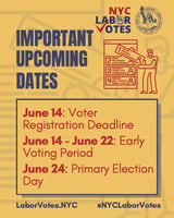 Early Voting Starts Saturday!