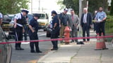 Rookie Philadelphia police officer shot in stomach while trying to break up fight near high school