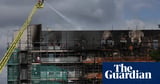 Questions over cladding after fire at Dagenham flats brought under control