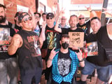 Fans go crazy for AC/DC at Perth pop-up store