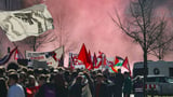 Thousands of school-age children protest new German military service