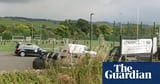 Child dies after car driven on to sports pitch in Cumbria